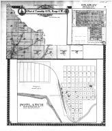 Toownship 43 N Range 4 W, Potlatch, Onaway, Latah County 1914